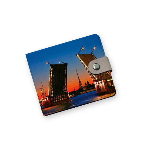 Кошелек мини PRS8 «Мосты»
