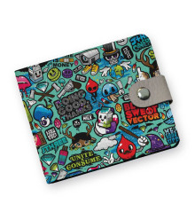 Кошелек мини PRS8 «Colored drawings»