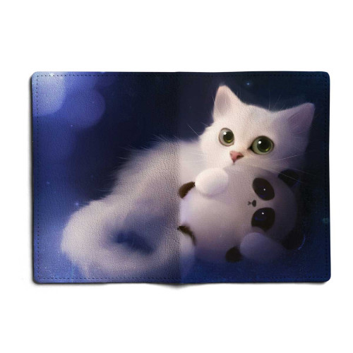 Обложка для автодокументов, AUT1 «Cat & Panda»