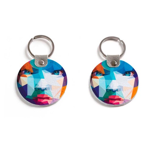 Брелок (Круглый) TRI4 «Geometry»
