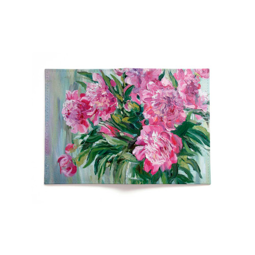 Обложка для автодокументов, AUT2 «Пионы 2»