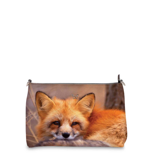 Сумка шолдер, BAG3 «Лиса горизонтальная»