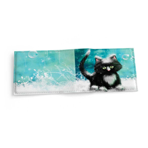 Обложка для студенческого билет STD1 «Snow cat»