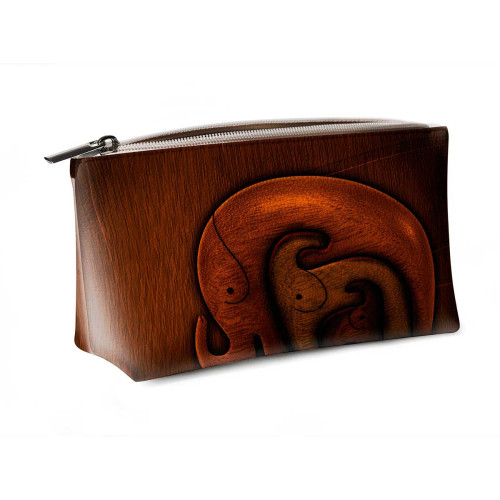 Косметичка big KOS2 «Деревянные слоны»