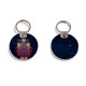 Брелок (Круглый) TRI4 «Owl color»
