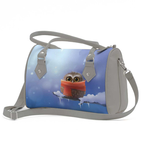 Сумка на руку BG13 «Owl in scarf»