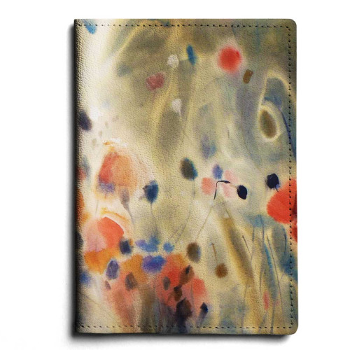 Обложка для автодокументов, AUT1 «Flowers poppies»