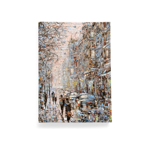 Обложка для автодокументов, AUT2 «Ранний вечер на петербургской улице»