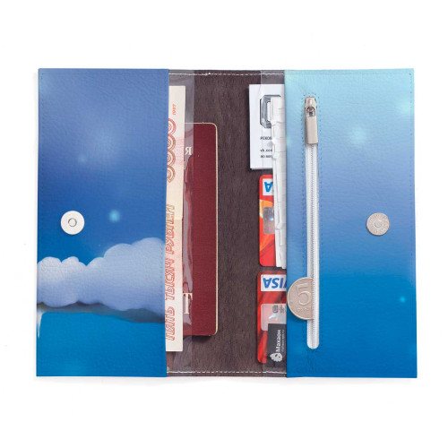 Портмоне PRS3 «Owl in scarf»