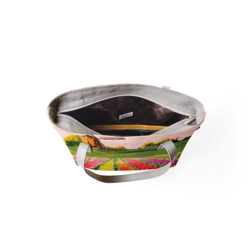 Сумка тоут BAG9 «Поля тюльпанов Голландия»