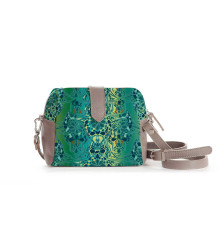 Сумка кросс-боди BAG6 «Мозаика оливковая»
