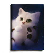 Обложка для автодокументов, AUT1 «Cat & Panda»