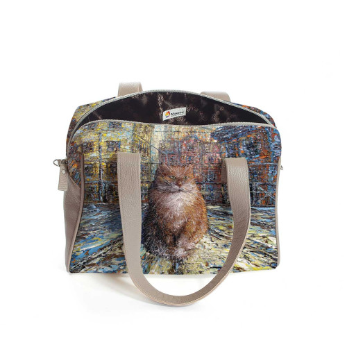 Сумка на плечо BAG5 «Рыжий кот»