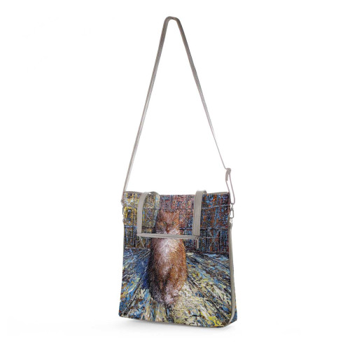 Сумка тоут BAG9 «Рыжий кот»