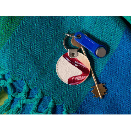 Брелок (Круглый) TRI4 «Губы»