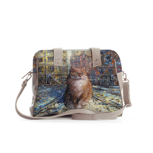 Сумка на плечо BAG5 «Рыжий кот»