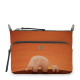 Сумка кросс-боди, BG97 «Слоны оранжевые»