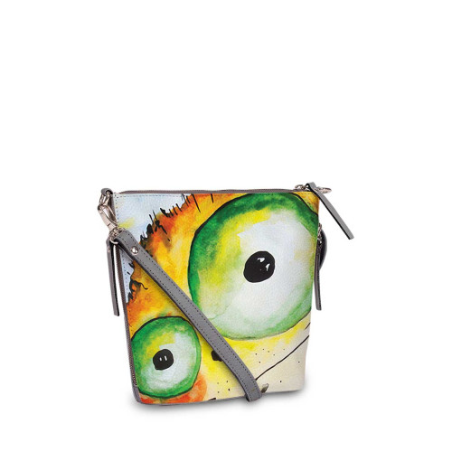 Сумка кросс-боди BAG8 «Crazy cat»