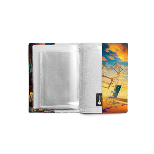 Обложка для паспорта, PAS1 «Мальчик и велосипед»