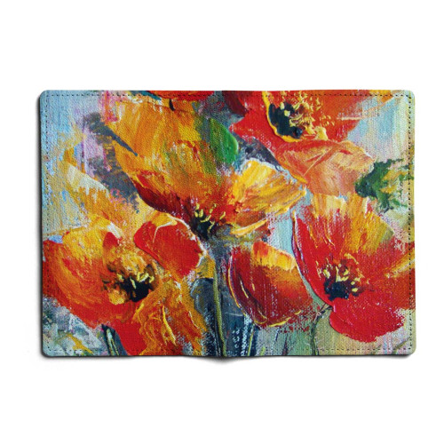 Обложка для автодокументов, AUT1 «Маки»