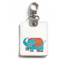 Брелок (Прямоугольный ) TRI1 «Blue elephant»