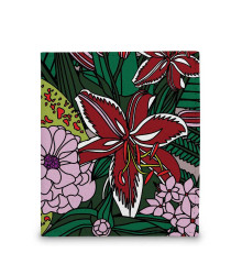 Кошелек мини PR17 «Куст лилий»