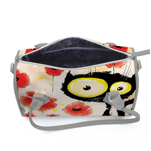 Сумка на руку BG13 «Flower cat»