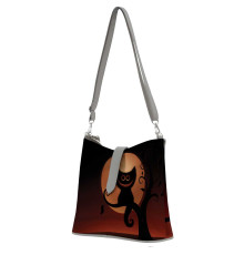 Сумка на плечо BG12 «Кот на ветке»