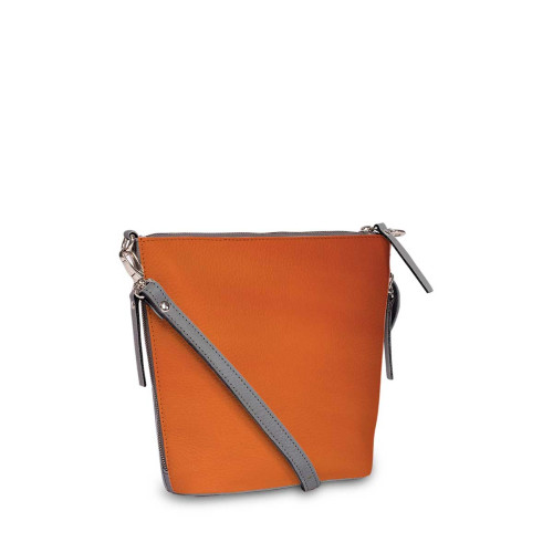 Сумка кросс-боди BAG8 «Слоны оранжевые»