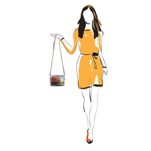 Сумка кросс-боди BAG6 «Akvarel»