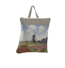 Рюкзак BKP3 «Claude Monet Tulip Field and windmill»