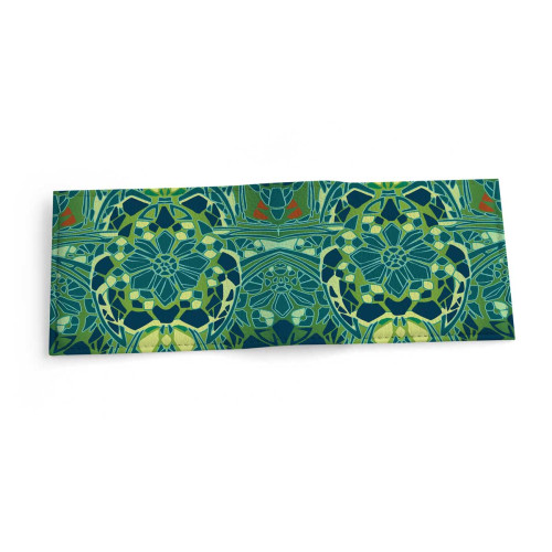 Обложка для студенческого билет STD1 «Мозаичные цветы»