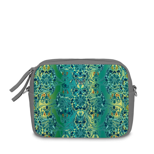 Сумка кросс-боди BG47 «Мозаика оливковая»