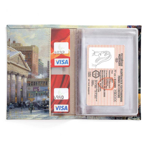 Обложка для автодокументов, AUT2 «New York 20 Century»