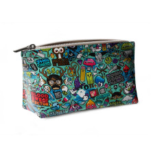 Косметичка big KOS2 «Colored drawings»