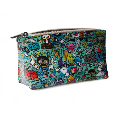 Косметичка big KOS2 «Colored drawings»