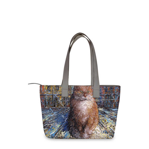 Сумка тоут, BAG2 «Рыжий кот»