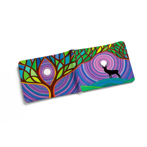 Кошелек мини, PRS2 «Tree moon»