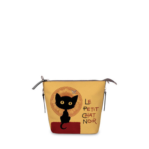 Сумка кросс-боди BAG8 «Small black cat»