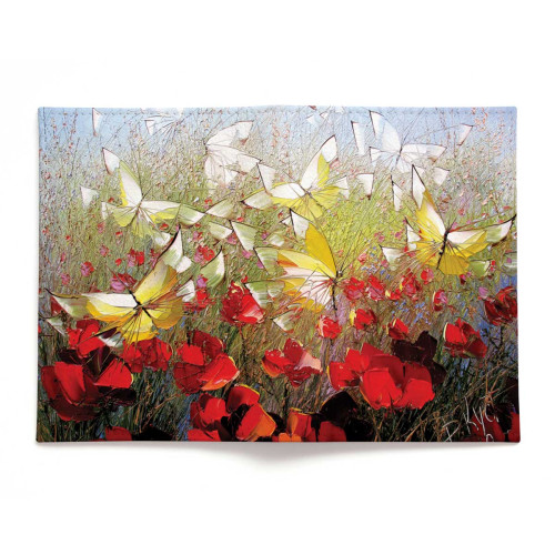 Обложка для паспорта, PAS2 «Полет над маковым полем»