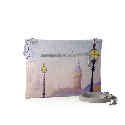 Клатч, кросс-боди KHL4 «Лондон после дождя»