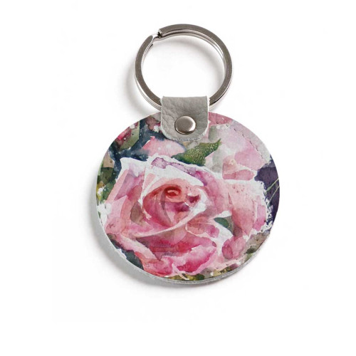 Брелок (Круглый) TRI4 «Благоуханье нежных роз»