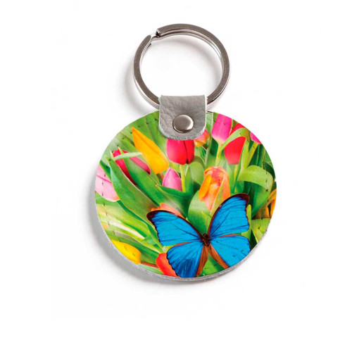 Брелок (Круглый) TRI4 «Butterfly»