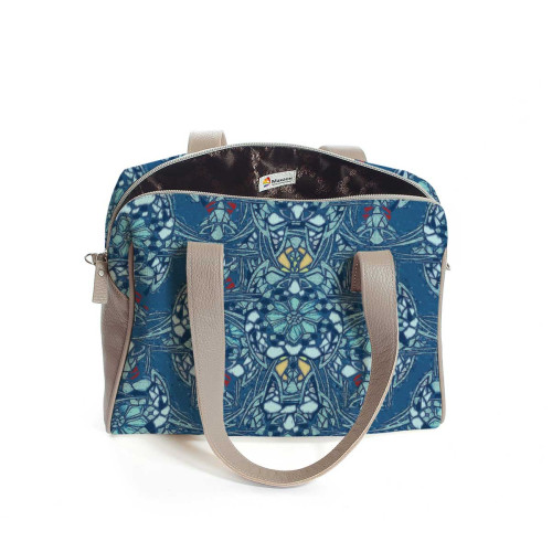 Сумка на плечо BAG5 «Мозаика голубая»