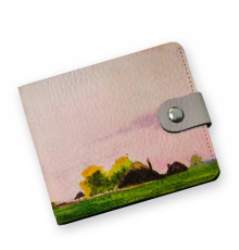 Кошелек мини PRS8 «Поля тюльпанов Голландия»