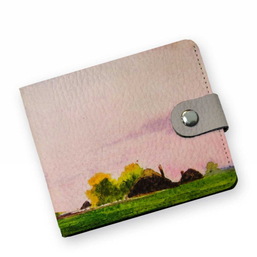 Кошелек мини PRS8 «Поля тюльпанов Голландия»