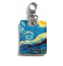 Брелок (Прямоугольный ) TRI1 «Vincent van Gogh Starry night»