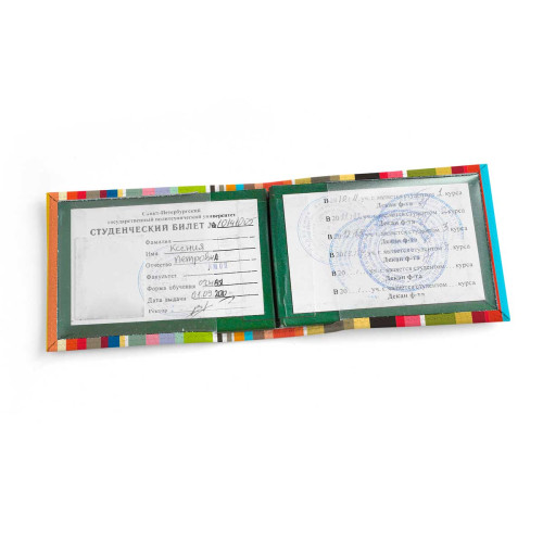 Обложка для студенческого билет STD1 «Орнамент 9»