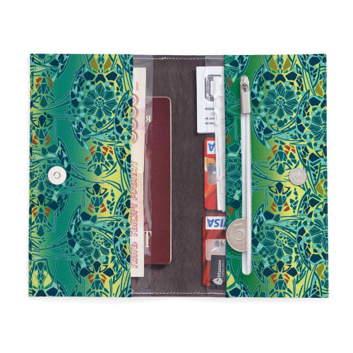 Портмоне PRS3 «Мозаика оливковая»