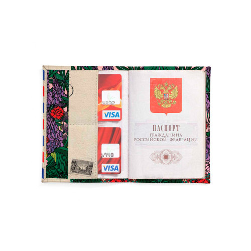 Обложка для автодокументов, AUT2 « Люпины»